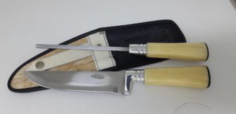 conjunto de 06pol cabo de osso