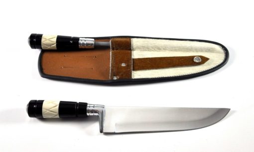 conjunto de 08pol cabo de osso e chifre